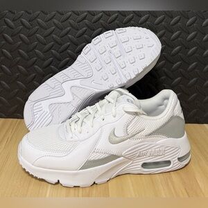 Nike Air Max Excee Running Sneakers White Metallic Platinum CD5432-121 Womens 10